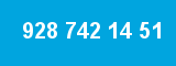928 742 14 51